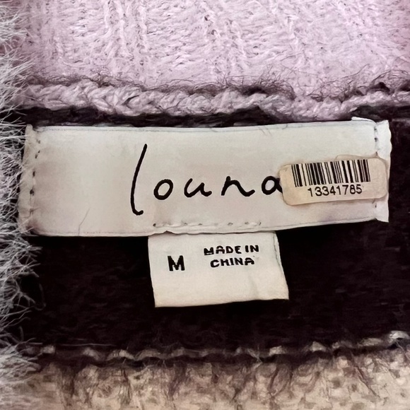 Louna Multi Striped High Neck Sweater - Picture 10 of 12